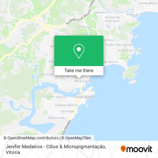 Jenifer Medeiros - Cílios & Micropigmentação map