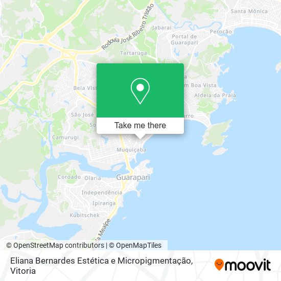Mapa Eliana Bernardes Estética e Micropigmentação