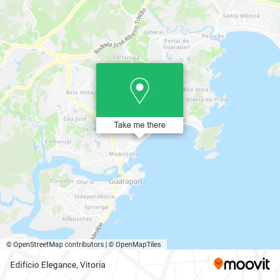 Edifício Elegance map