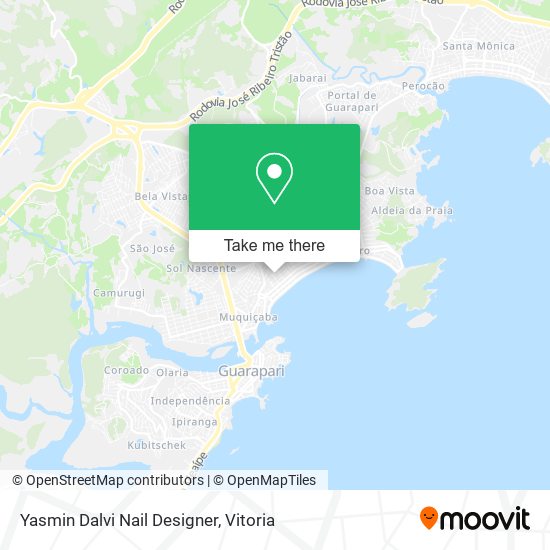 Yasmin Dalvi Nail Designer map