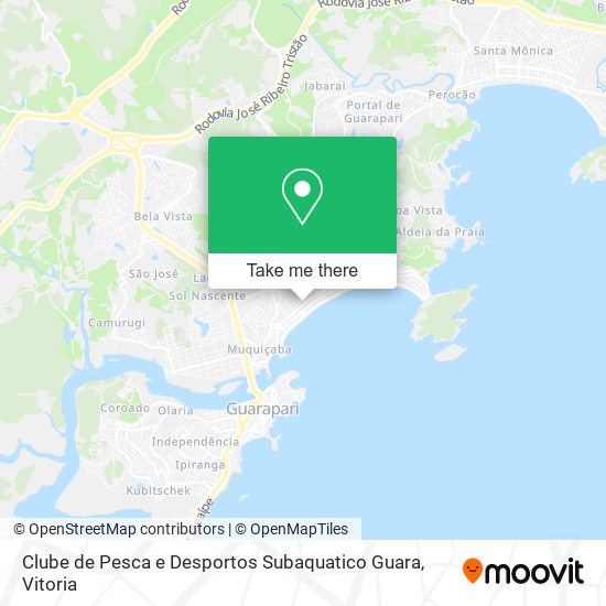 Clube de Pesca e Desportos Subaquatico Guara map