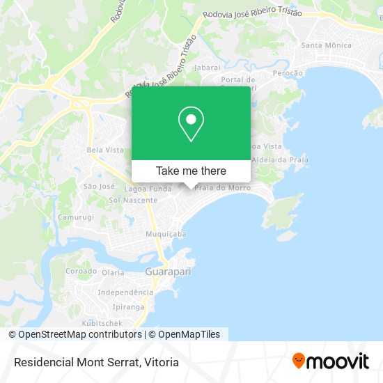 Residencial Mont Serrat map
