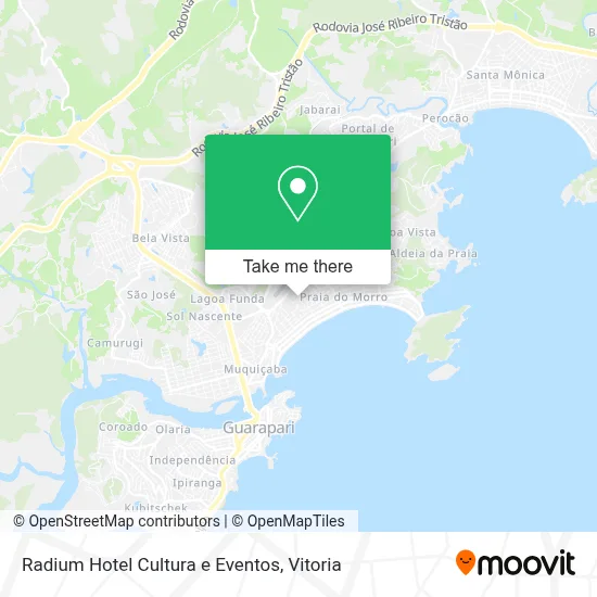 Radium Hotel Cultura e Eventos map