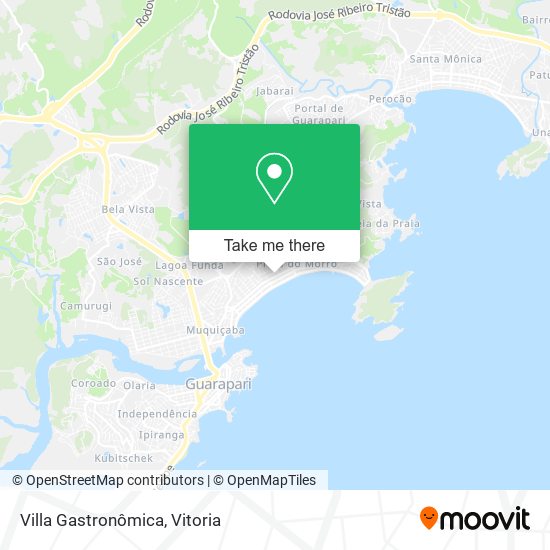 Villa Gastronômica map