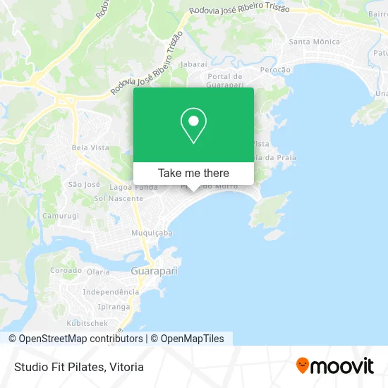 Studio Fit Pilates map