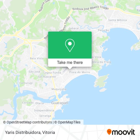 Yaris Distribuidora map