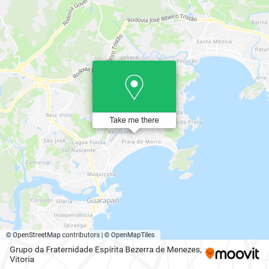 Grupo da Fraternidade Espírita Bezerra de Menezes map