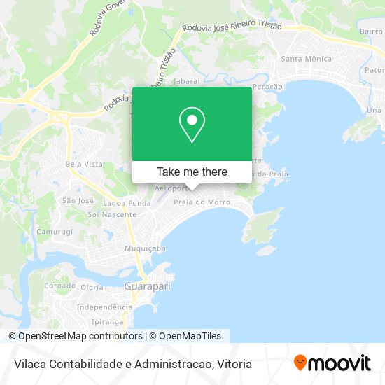 Vilaca Contabilidade e Administracao map