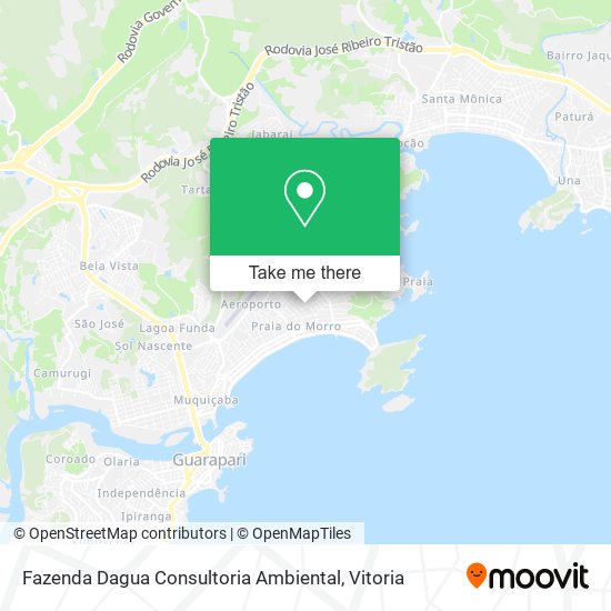 Fazenda Dagua Consultoria Ambiental map