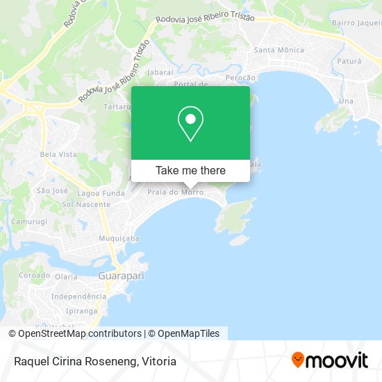 Raquel Cirina Roseneng map