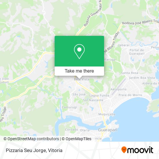 Pizzaria Seu Jorge map