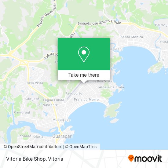 Vitória Bike Shop map