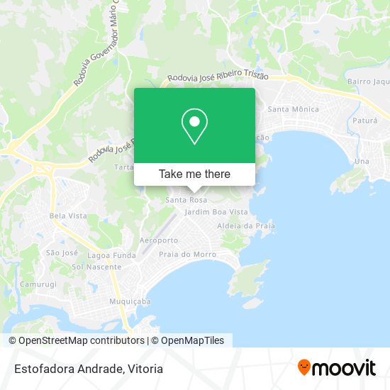 Estofadora Andrade map