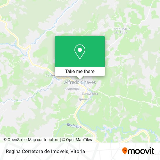 Regina Corretora de Imoveis map