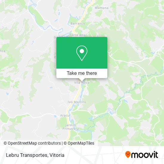 Lebru Transportes map