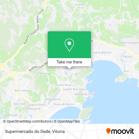 Supermercado do Dede map