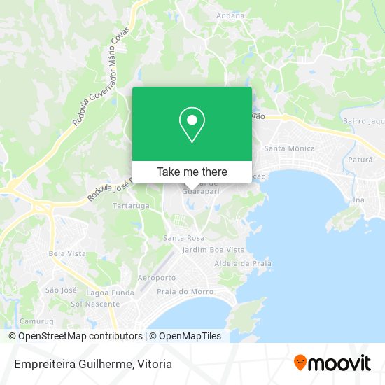 Empreiteira Guilherme map