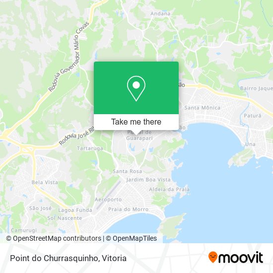 Point do Churrasquinho map