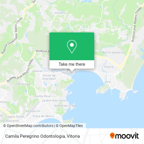 Camila Peregrino Odontologia map
