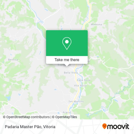 Padaria Master Pão map