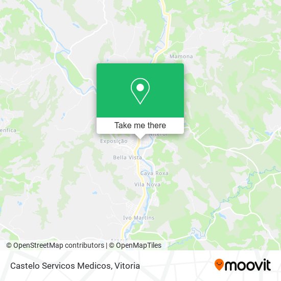 Castelo Servicos Medicos map