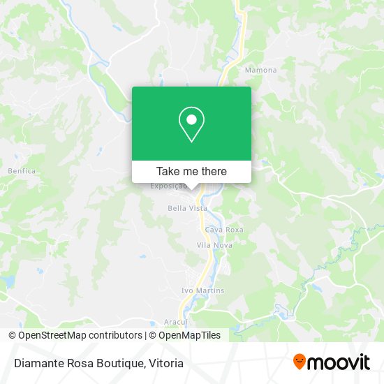 Diamante Rosa Boutique map
