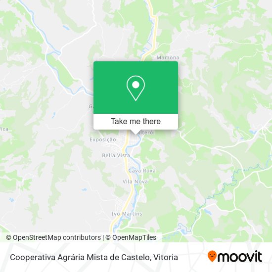 Cooperativa Agrária Mista de Castelo map