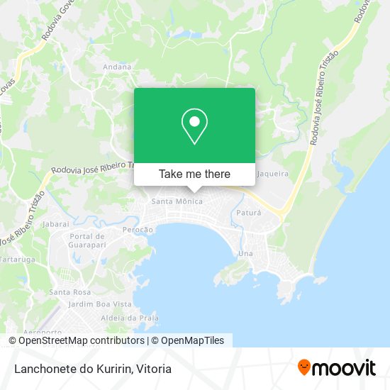 Lanchonete do Kuririn map