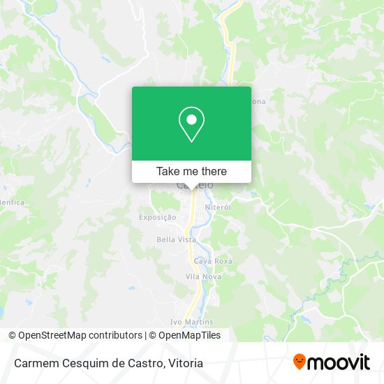 Carmem Cesquim de Castro map