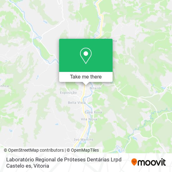 Laboratório Regional de Próteses Dentárias Lrpd Castelo es map