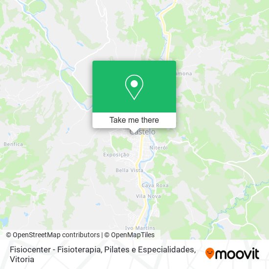Fisiocenter - Fisioterapia, Pilates e Especialidades map