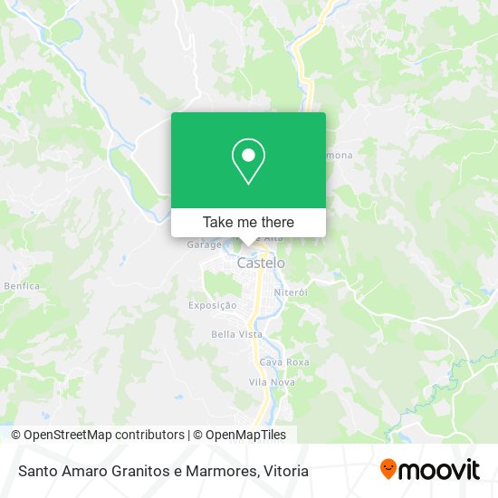Santo Amaro Granitos e Marmores map