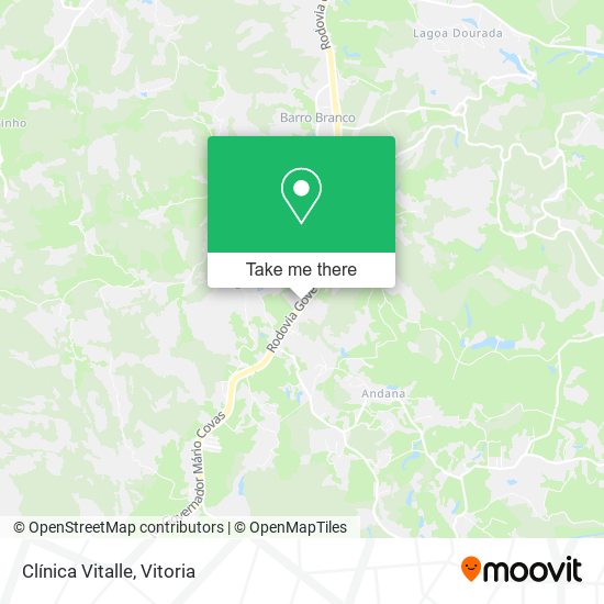Clínica Vitalle map