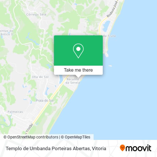 Templo de Umbanda Porteiras Abertas map