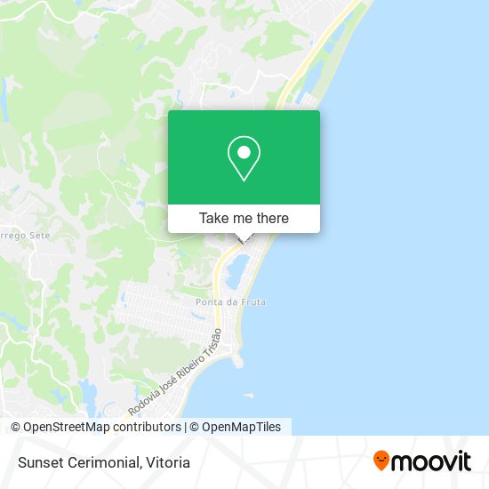 Sunset Cerimonial map