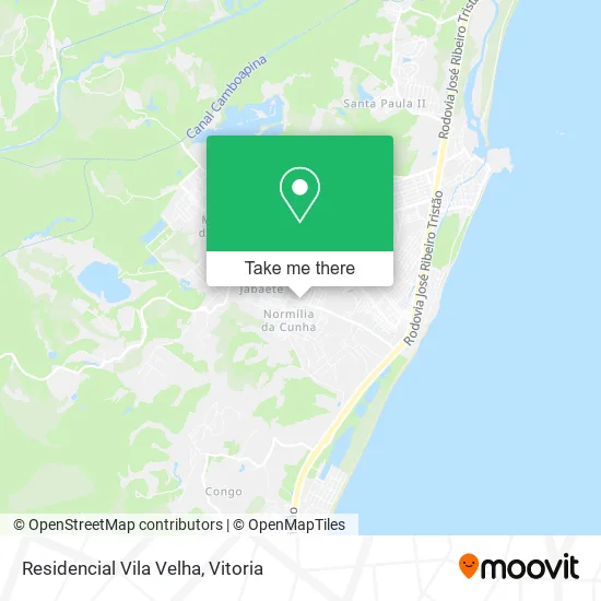 Residencial Vila Velha map