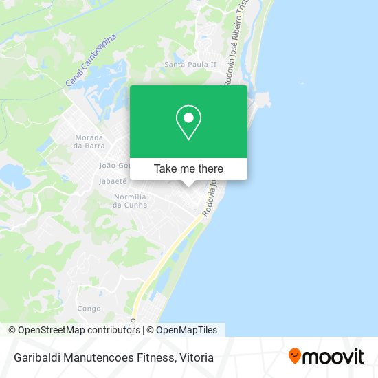 Garibaldi Manutencoes Fitness map