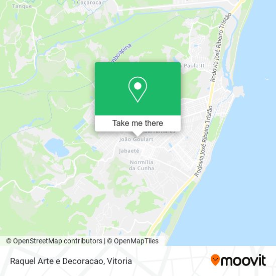 Raquel Arte e Decoracao map
