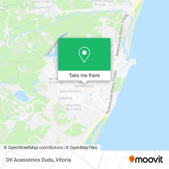 Dtl Acessórios Dudu map