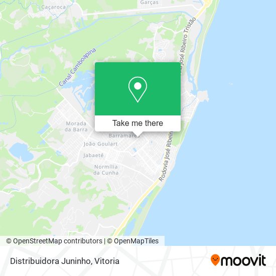 Distribuidora Juninho map