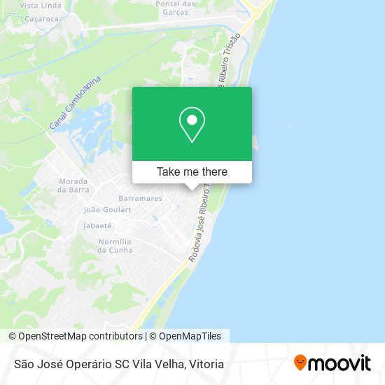 São José Operário SC Vila Velha map