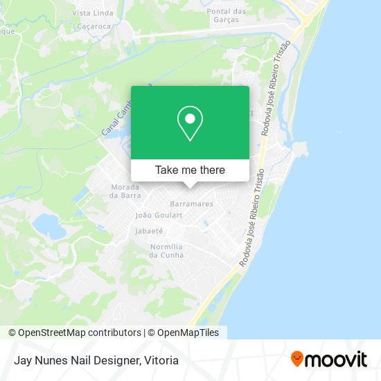 Jay Nunes Nail Designer map