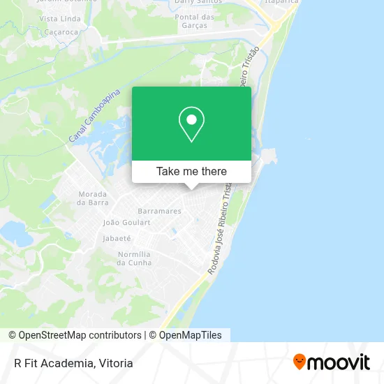R Fit Academia map