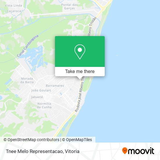 Tnee Melo Representacao map