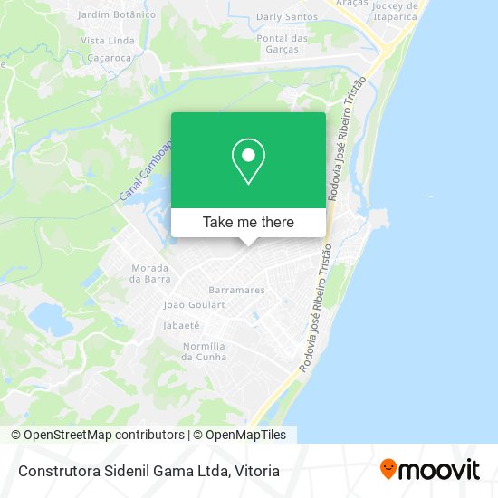 Construtora Sidenil Gama Ltda map