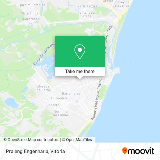 Praieng Engenharia map