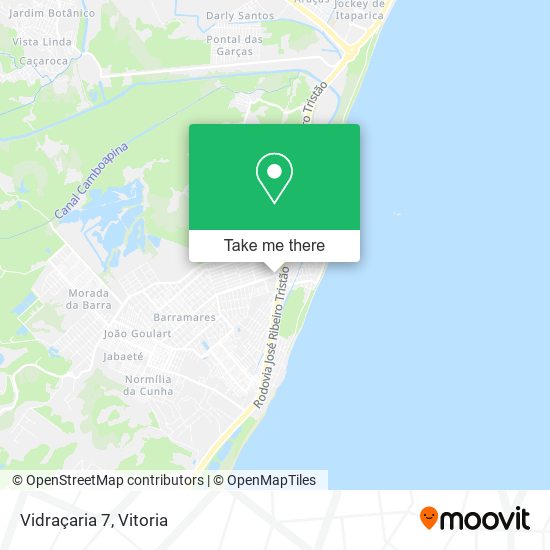 Vidraçaria 7 map