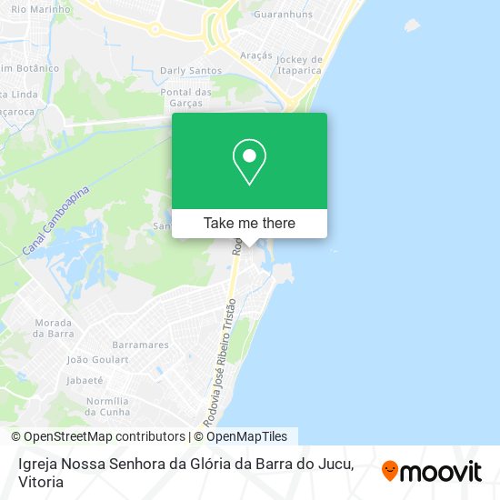 Igreja Nossa Senhora da Glória da Barra do Jucu map