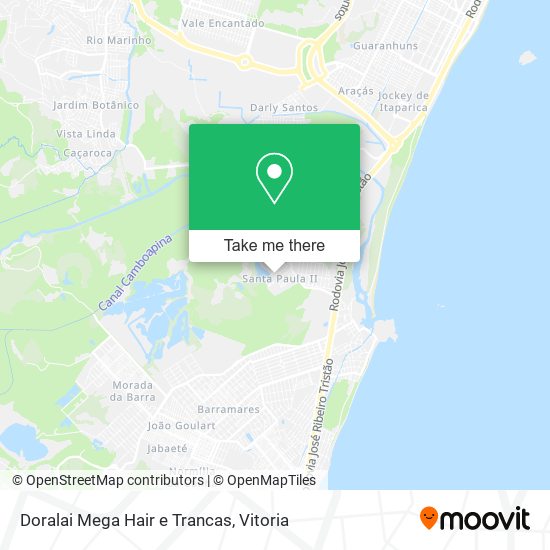 Doralai Mega Hair e Trancas map