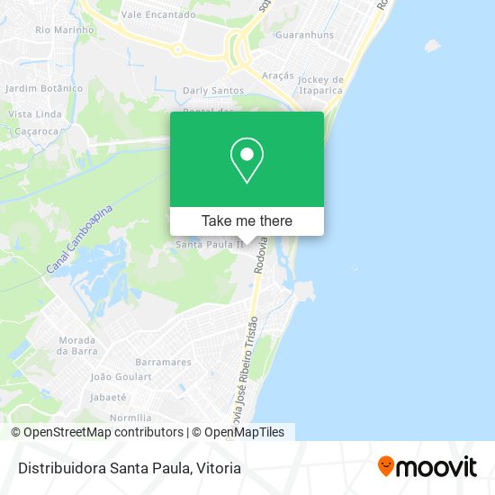 Distribuidora Santa Paula map